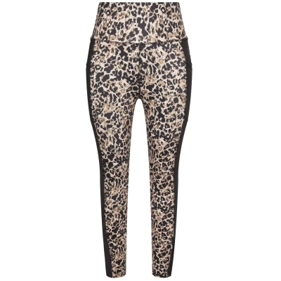 Afbeelding van Ulla Popken Sportbroek sand / zwart