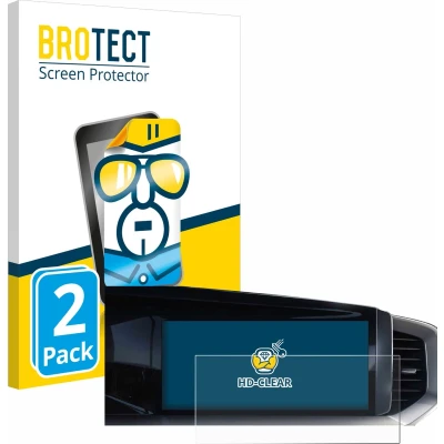 Afbeelding van BROTECT Screenprotector voor Opel Mokka B 2022 Infotainment System 7&quot; Folie Beschermfolie transparant (2 Stuks)