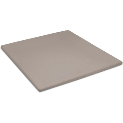 Afbeelding van Topper Hoeslaken Cinderella Taupe (Flanel) 90 x 200/210 cm