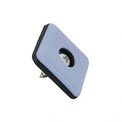 Afbeelding van 16 stuks teflon meubelglijders 25 mm x 5 dik incl. schroef 3,5 20 PTFE coating glijders stoelglijders