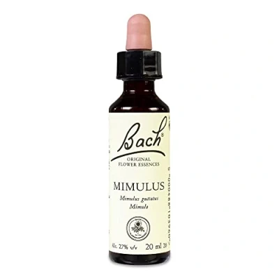 Afbeelding van BACH FLORES DE MIMULUS 20 ml glazen fles met druppelaar,