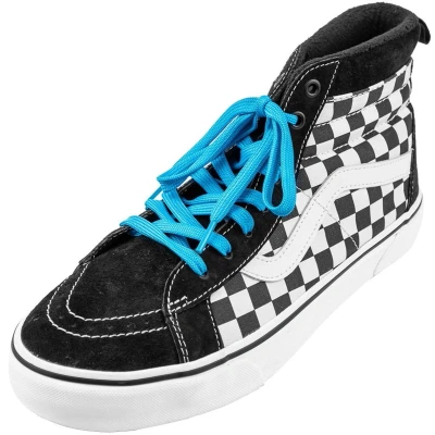 Afbeelding van Sneaker veters Platte schoenveters Kleur: Blauw Lengte: 140cm Breedte: 10mm