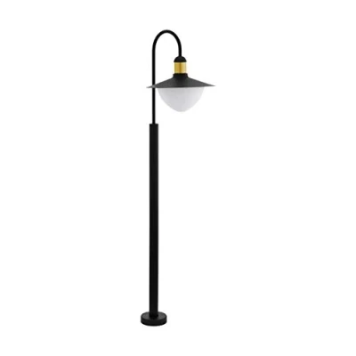 Afbeelding van EGLO Sirmione Sokkellamp Staande lamp Buiten E27 34 cm Grijs/Wit