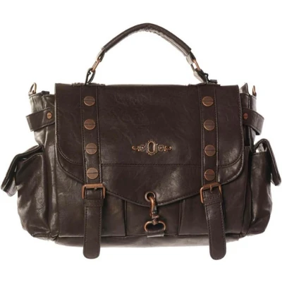 Afbeelding van Banned Steampunk Handtas Bruin