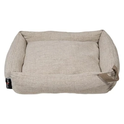 Afbeelding van Jack and Vanilla Luxor Sofa hondenmand zand kleur beige 70 x 55 cm
