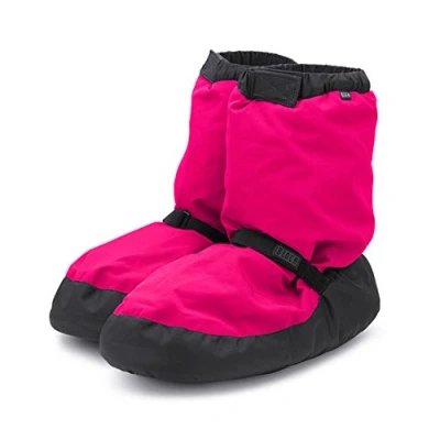 Afbeelding van BLOCH Warm up bootie dansschoen voor dames, polyester/nylon bovenmateriaal met klittenband, buitengewone warmte, pvc buitenzool, hoge duurzaamheid, superieure pasvorm, flexibiliteit, Fluorescerend