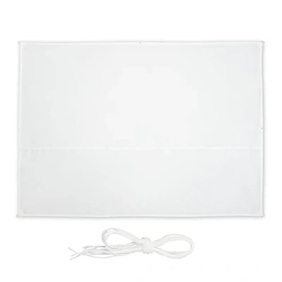 Afbeelding van Relaxdays schaduwdoek rechthoek zonnedoek uv bestendig waterafstotend zonnezeil 2,5 x 3,5 m