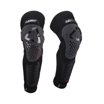 Afbeelding van Leatt 3DF 5.0 Evo EXT Kniebeschermers, zwart, afmeting M voor man