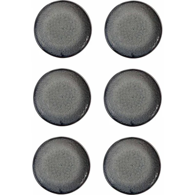 Afbeelding van Bord Leonardo Matera Grijs 16 cm (6 Delig)