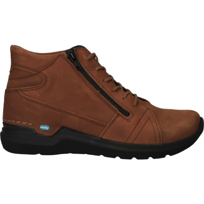 Afbeelding van Wolky Veterschoenen Why cognac nubuck