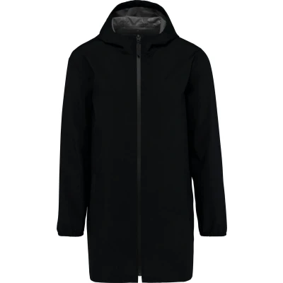 Afbeelding van Native Spirit Ecologisch waterdicht uniseks jasje NS615 Black