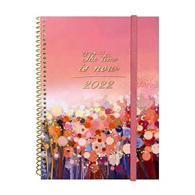Afbeelding van Finocam Agenda 2022 van januari tot december (12 maanden) E10 155 x 212 mm spiraalbinding Design Collection Internationale Momenten