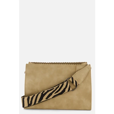 Afbeelding van Zebra Trends Naturel Bag Kartel Crossbody Merel Zand