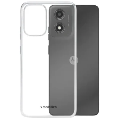 Afbeelding van Mobilize TPU Back Cover Transparant Motorola Moto E14