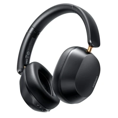 Afbeelding van Ugreen Hi Tune Max 5C Draadloze Koptelefoon Adaptive Noice Cancelling tot 38 dB Res Audio Bluetooth 5.4 Ingebouwde Microfoon Zwart
