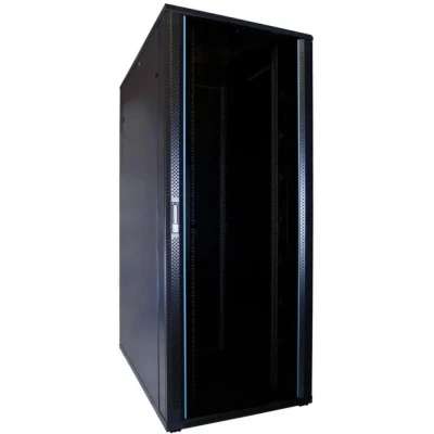 Afbeelding van DSIT 42U serverkast / serverbehuizing met glazen deur 800x1200x2000mm (BxDxH) 19 inch