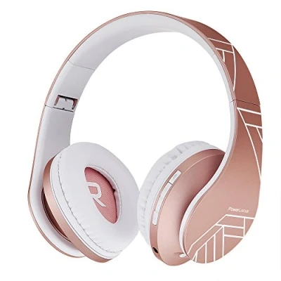 Afbeelding van PowerLocus P2 draadloze Over Ear koptelefoon Inklapbaar voor kinderen veilig volume van 85 dB Bluetooth Hoofdtelefoon Met microfoon