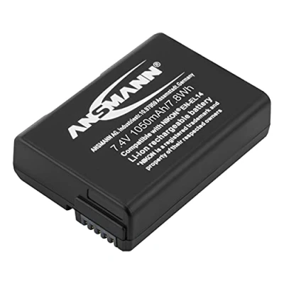 Afbeelding van Ansmann EN EL14 Camera accu Vervangt originele 7.4 V 1050 mAh