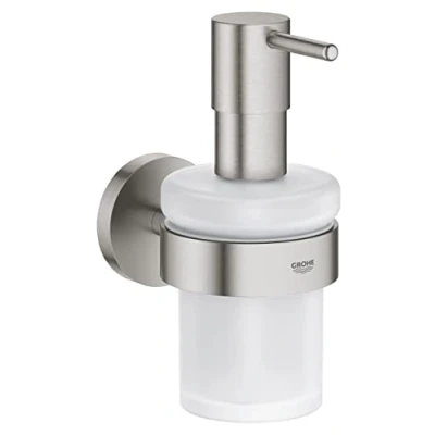 Afbeelding van GROHE QuickFix Start zeepdispenser met houder