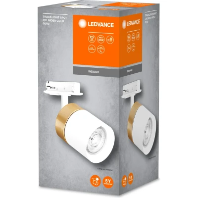 Afbeelding van LEDVANCE TRACKLIGHT railsysteem armatuurkop, goud/wit