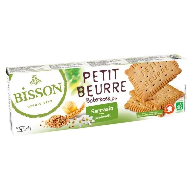 Afbeelding van Bisson Boterkoekjes boekweit 150 g