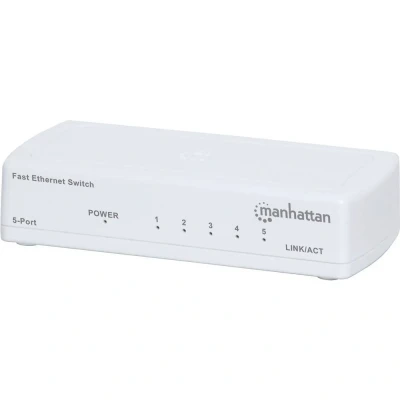 Afbeelding van Manhattan 560672 Netwerk switch 5 poorten 100 MBit/s