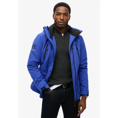 Afbeelding van Superdry Mannen Ultimate Windbreaker met Capuchon Blauw Grootte: M
