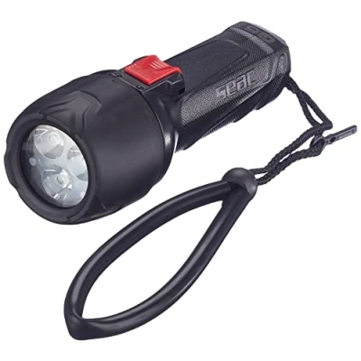 Afbeelding van Seac Sub Q5 SCUBA Duiklamp, Lichtgewicht, Krachtig, 3 LED, 700 Lumen, Romp van Plastic Technopolymeer