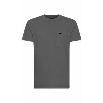 Afbeelding van Lee Pocket Tshirt basic, Heren, Maat: Large, Washed black