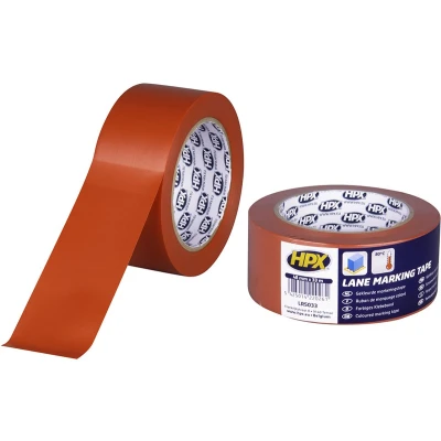 Afbeelding van HPX Zelfklevende markeringstape Rood 48mm x 33m LR5033