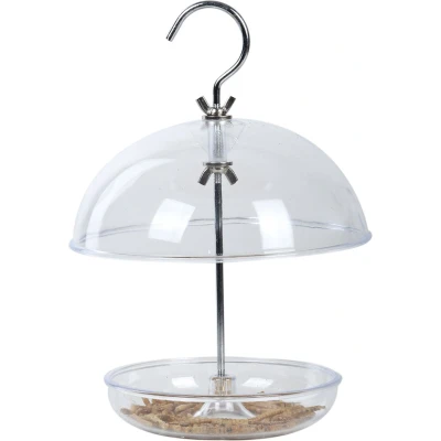 Afbeelding van Esschert Design Hangend voederhuis Acryl