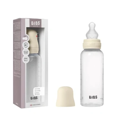 Afbeelding van Bibs Fles Medium Flow 270 ml Silicone Ivory