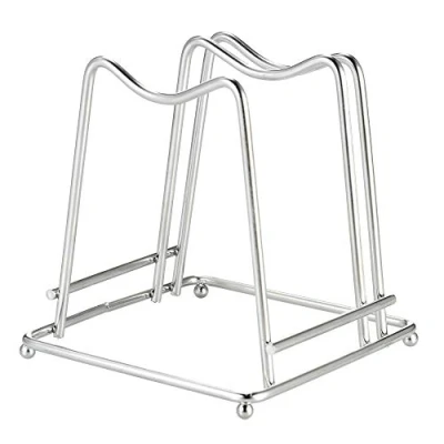Afbeelding van Cankypu Rvs Snijplank Houder Stand Rack Keuken Huishoudelijke Organizer