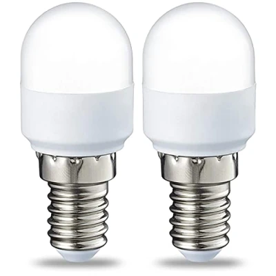 Afbeelding van Amazon Basics Koelkastlampen, led, E14, T25, ,7 W (ter vervanging van een 15 lamp), warmwit, niet dimbaar, set 2