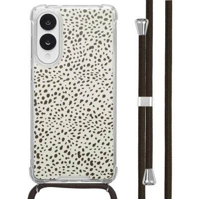 Afbeelding van imoshion Hoesje Geschikt voor Samsung Galaxy S25 Edge Design met Koord Desert Dots
