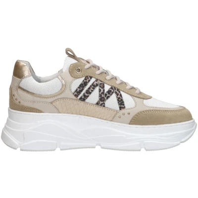 Afbeelding van Sub55 Veterschoenen Laag Beige Maat 44