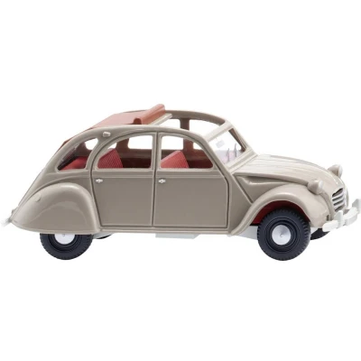 Afbeelding van Wiking 080916 H0 Auto Citroën 2 CV, olijfgrijs