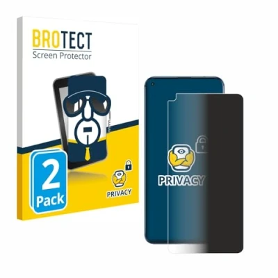 Afbeelding van BROTECT privacy screenprotector voor Huawei Nova 5T Folie Beschermfolie Blauwlichtfilter (2 Stuks)