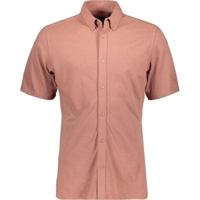 Afbeelding van Only &amp; Sons Onstarp Slim Pique Btn Down Ss Shir 22026106 Steenrood Heren The Stone