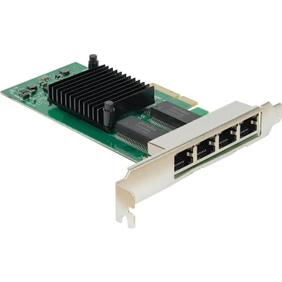 Afbeelding van Inter Tech Gigabit PCIe Adapter Argus ST 7238 x4 v2.0 quad, Quadport netwerkadapter