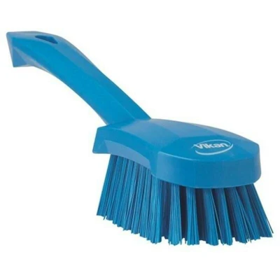 Afbeelding van Vikan handborstel ergo hard, blauw, Geschikt voor Veehouderij