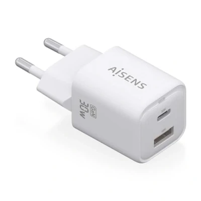 Afbeelding van Oplader Aisens ASCH 30W2P020 W Wit 30 (1 Stuks)