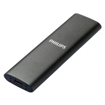 Afbeelding van Philips Portable SSD 250 GB SATA Ultra Speed 4K USB 3.2 Read up to 540MB/s C Aluminium