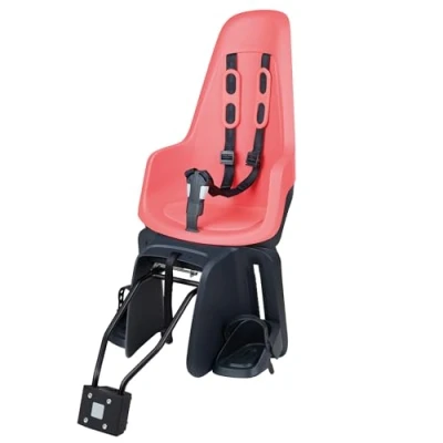 Afbeelding van Bobike Kinderzitje achter One Maxi 1P &amp; EB D met frameen dragerbevestiging fierce flamingo