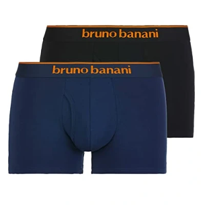 Afbeelding van Bruno Banani 2ER PACK Onderbroeken, Heren, Maat: Medium, Schwarz blau