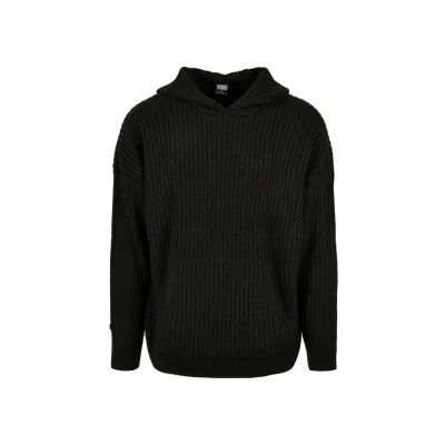 Afbeelding van Urban Classics Knitted Hoody Hoodie, Heren, Maat: 4XL, Black