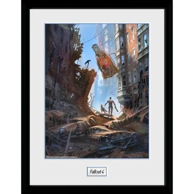 Afbeelding van Gb Eye Poster In Lijst Fallout 4 Street Scene 30 X 40 Cm