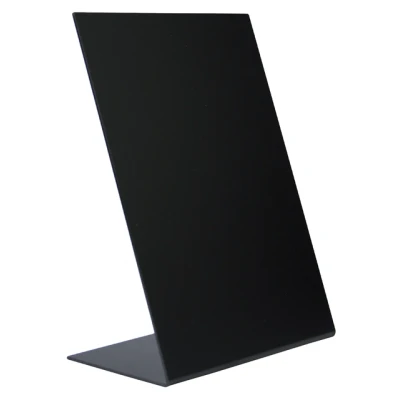 Afbeelding van Tafelkrijtbord Securit, Acryl Zwart, A5 (set van 3)