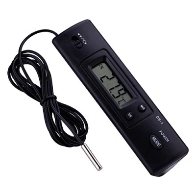 Afbeelding van Yosoo o Elektronische LCD Digitale Temperatuurmeter, Thermometer Sonde Sensor met Grote Vertoning Bedraad voor Koelkast
