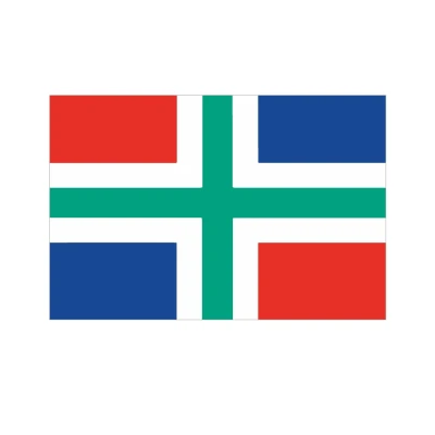 Afbeelding van Silerswaar Groningse Vlag 20x30